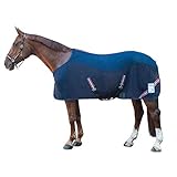 HKM 4057052346552 Fliegen-/Abschwitzdecke -Active 19-6900 Dunkelblau125