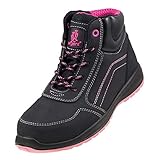 URGENT Lady Arbeitsschuhe Sicherheit Industrie Sicherheitsschuhe Modell 116 S1 EN ISO 20345 NEU +...