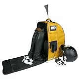 Driver13 Reitstiefeltasche oder Reitstiefelrucksack Deluxe mit Helmfach für Reitstiefel...