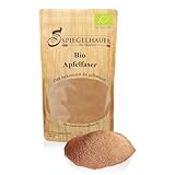 Bäckerei Spiegelhauer Bio Apfelfaser 1 kg Apfelmehl Apfeltrester Ballaststoff Pulver