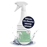 PFERDEPFLEGE24 Knabberschutz & Verbissschutz Pferd 1000ml - Ankau & Knabberstopp Spray gegen...