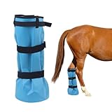COMFPET Hufeinweichstiefel für Hufprobleme, Behandlungsschuh Pferdehufe, Pferdehufumwickelte...