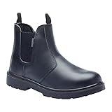 Blackrock Safety Dealer-Stiefel in Schwarz mit Stahlkappe und Schutz-Zwischensohle aus Stahl....