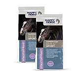 HAPPY HORSE Superfood Reis & Sport Pferdefutter 2 x 14kg - Vitalstoffversorger der neuen Generation...