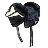 Werner Christ Fellsattel IBERICA Plus baumloser Lammfellsattel im spanischen Stil, Bare-Back-pad,...