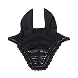 KENTUCKY HORSEWEAR Fliegenmütze Pferd, Fliegenhaube mit Ohrenschutz - verlängertes Genickstück,...