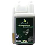 Naturzade Schwarzkümmelöl für Pferde & Hunde, 1 Liter Dosierflasche, kaltgepresst mühlenfisch...