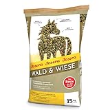 JOSERA Wald & Wiese (1 x 15 kg) | Premium Pferdefutter - das atemwegsunterstützende Kräutermüsli|...