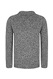 Handprjonasamband Islands Handgestrickter Wollpullover – Islandpullover - Grau (S)
