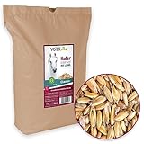 VOSS.vital Hafer, gewalzt mit Leinöl, 15kg Pferdefutter, Walzhafer, Pferd, Pony, Futterhafer,...