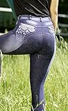 Tysons Breeches Jeans Reithose Reiterhose Jeansreithose Salina Silicon Grip Vollbesatz + Stick +...