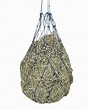 Kerbl Heunetz Heuraufe Beschäftigungsnetz Heusack Futternetz, Maschen 10 x 10 cm, Blau