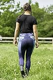 Tysons Breeches Jeans Reithose Reiterhose Jeansreithose Salina Silicon Grip Vollbesatz + Stick +...