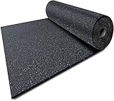 Floordirekt Bautenschutzmatte Gummigranulatmatte 5mm 8mm 10mm 20mm bis 10 Meter Länge (100 x 62,5 x...