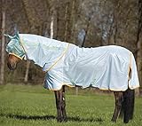 Horseware Amigo Bug Teppich Fliegen Blatt 130cm Azure/Aqua/Orange