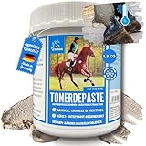EMMA essigsaure Tonerde für Pferde ⇒ Tonerde Pferd - Pferdebalsam Kühlend 1,5Kg Arnika Salbe...