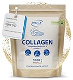 Collagen Pulver 1 KG - Bioaktives Kollagen Hydrolysat Peptide, Eiweiß-Pulver Geschmacksneutral,...