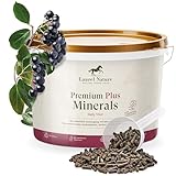 Laurel Nature Premium Plus Minerals 3kg [100% Natur] mineralfutter Pferde, Vitamin c zink selen,...