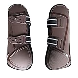 Tenlacum Reitsport-Sehnenstiefel, Pferde-Pony-Springgamasche, Vorderbein-Schutzausrüstung,...