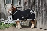 Zaraa Abschwitzdecke Paradedecke mit Kragen Anti Pilling Fleece Schwarz Silber- oder Goldfarben,...