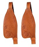 Challenger Tack Horse Western Leder Handgefertigte Ersatzsattel-Kotflügel 5201