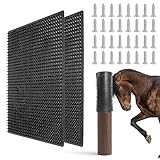 HYLYUN Pferd Kratzbaum Pad, Pferde Rinder Kratzer Panels, Soft Touch Juckreiz Entlastung Pad für...