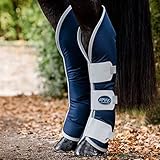 Transportgamaschen 600D AMIGO Ripstop Horseware navy/silver Warmblut