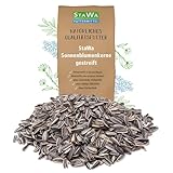 STAWA Sonnenblumenkerne gestreift, deutsche Herkunft, Top Qualität durch Reinigung, für Hühner,...