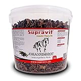 SUPRAVIT Johannisbrot 2 kg - Verdauungshilfe für Pferde bei Durchfall & Darmproblemen -...