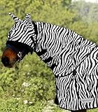 WALDHAUSEN Fliegenhalsdecke Zebra, schwarz/weiß, WB