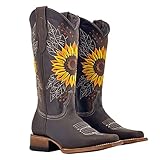 Damen Overknee Stiefel Beiläufig Langschaft Cowboy Stiefel Basic Westernstiefel Modisch...