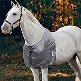 Harrison Howard Anti-Rub Bib Horse Shoulder Guard Chest Saver Wither Protector - Charcoal Grey