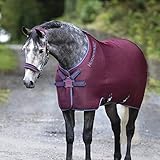 Horseware Abschwitzdecke Rambo Airmax Cooler Disc Front Burgundy 145cm