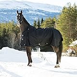 Horze Nevada Winterdecke Weidedecke für Pferde mit 1200D Ripstop und Schwerer 400g Füllung,...