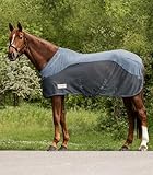 WALDHAUSEN Comfort Fleece-Fliegendecke, kreideblau, 155 cm