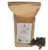 Bio Hanfkuchen 5kg Pferde Leckerli Hanf Pellets Sticks für Nager frisch gepresst - Aus 100%...