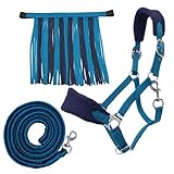 PFIFF 103103 Halfter-Set „Sunny“, 3-teiliges Set aus Halfter, Strick und Fliegenfransen,...