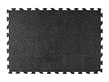 HPFloor Gummi-Stallmatte | 80 x 120 cm | 1,7 cm stark | Schwarz | Naturkautschuk