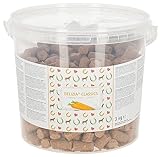 Kerbl Delizia Belohnungswürfel Classic (für Pferde, 3 kg Eimer, Geschmacksrichtung Karotte, mit...