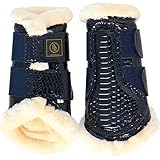 BR Gamaschen Fellgamaschen Majestic S blau