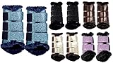 HKM Comfort Glitter Gamaschen schwarz S 9100 schwarz