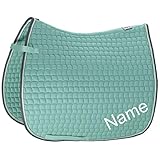 Eskadron Ice Cotton Dressur-Schabracke mit individuellem Namen Bestickt, Schriftart:Zürich...