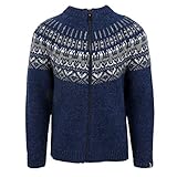 ICEWEAR - Elís ISLÄNDISCHER Herren UND Frauen Pullover AUS 100% ISLANDWOLLE | mt Reißverschluss |...
