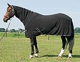Harry`s Horse Fleecedecke Deluxe mit Halsteil schwarz 155 cm Pferde Fleecedecke mit Halsteil Pferde...