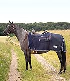 WALDHAUSEN COMFORT Fliegen-Ausreitdecke Western, 135 cm, blau
