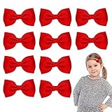 Sibba 10 Stück Baby Haarspangen Mädchen Haarschleifen Clips Krokodilklemmen Haarschmuck Kleinkind...