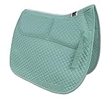 ECP Equine Comfort Products Korrektur Dressur-Schabracke mit Taschen aus Memory-Schaum