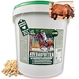 EMMA Sojaschrot Pferd - Aufbaufutter Zusatzfutter 6Kg Pferdefutter Senior I Vitamin E Selen Zink...