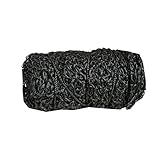 NETPROSHOP Großraumheunetz XXL Heunetz für Rundballen ca. 230 x 250 cm, Farbe:Schwarz