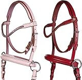 HKM 13046 Gebisslose Trense -Funny Horses 2- für Holzpferde, Rosa, Shetty